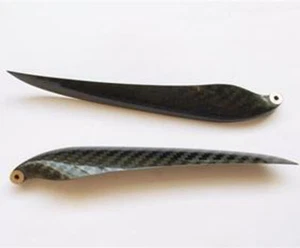 Hélice Plegable 12*6.5 Fibra de Carbono Para Accesorios de Avión RC Piezas de Ala Fija - Imagen 1 de 1