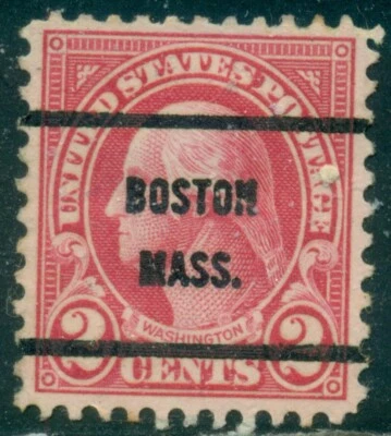 SCOTT # 634, BOSTON, MASSACHUSETTS PRECANCEL, GREAT PRICE! - Image 1 of 2