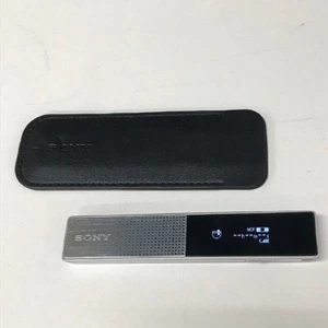 Sony ICD-TX650 Slim High Quality Digital Voice Recorder 16GB MP3 Player Silver - Picture 1 of 3