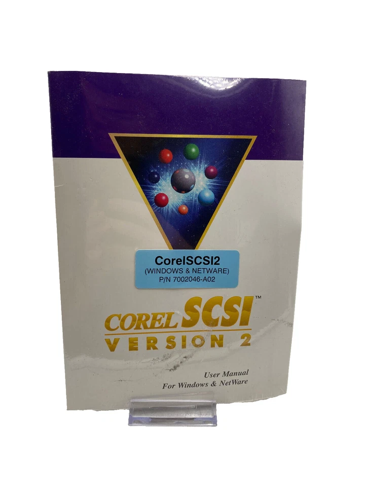 Corel SCSI Version 2 7002046-A02 Driver For Video Card 3.5 Floppy Disk - Image 1 of 2