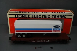 Lionel O Gauge 1991 LCCA Convention Flat Car with Ford Piggyback Trailer 6-17888 - Picture 1 of 10
