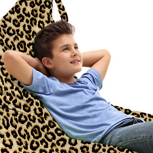 Leopard Spielzeugtasche Sitzsack Tierhaut Blemish Blots