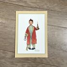 1950s Hallmark Original ArtWork by Norman Rockwell “Snickers” Christmas Card