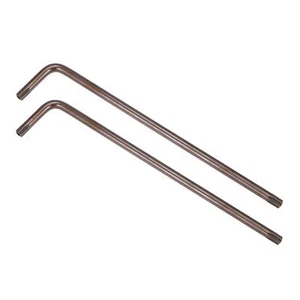 2Stk T30 Manipulationssicherer Torx Sternschlüssel L Form 6.5" Arm, S2 Stahl - Bild 1 von 5