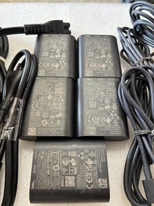 5X Dell OEM 60 Watt USB-C Ladegerät Netzteil USB Typ-C 60W AC Adapter - Bild 1 von 6