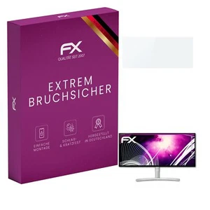 atFoliX Glasfolie für LG 34WK95U-W Panzerfolie 9H Schutzpanzer - Photo 1/8