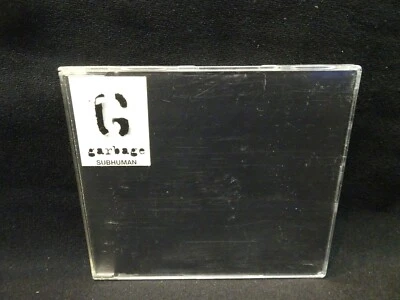 Garbage – Subhuman - CD SINGLE - HYPE STICKER - NM - ORIGINAL CASE!!! - Image 1 of 3