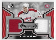 05/06 SPx WINNING MATERIALS DUAL JERSEY Hky /350 (#WMAE-WMZP) U-Pick From List