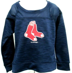 Felpa in pile MLB Boston Red Sox ragazza performance taglia S 6/6X - Foto 1 di 4