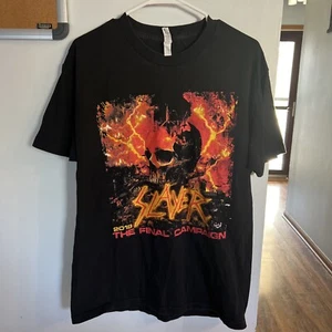 Slayer The Final Campaign 2019 Tour T-Shirt Konzert Souvenir Abschied Metal - Bild 1 von 6