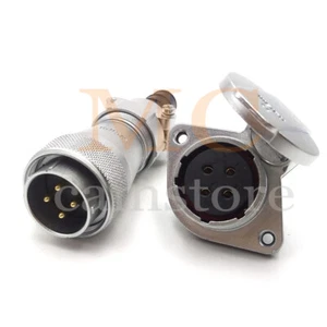 WF28 4Pin Waterproof Connector,Automotive Bulkhead Connector Aviation Connector - Picture 1 of 8