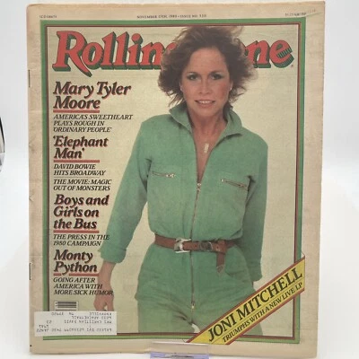 ROLLING STONE MAGAZINE NO #330 NOV 1980 MARY TYLER MOORE PYTHON BOWIE THE BEAT - Image 1 of 4