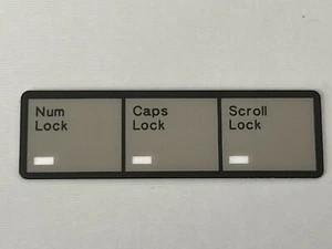 Teclado IBM Modelo M Superposición LED de repuesto (guijarro con LED en la parte inferior) - NUEVO - Imagen 1 de 3