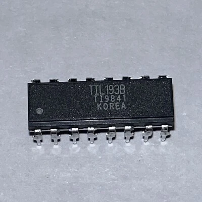 TIL193B TI NPN-OUTPUT DC-INPUT OPTOACOPLADOR 4 CANALES 3,5 KV AISLAMIENTO INMERSIÓN 16 pines Foto 1 de 3