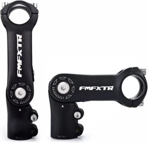 Adjustable Bike Stem 25.4/31.8 90mm 110mm 0-90° Degree Aluminum Alloy Mountain B - Picture 1 of 9