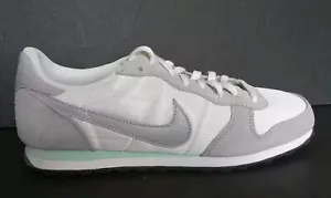 RARE Nike Genicco 644451-260 White Gray Aqua Training Running Shoe Women's Sz 11 - Picture 1 of 12