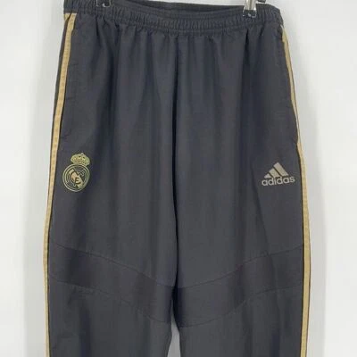 Pantalones de chándal Adidas Real Madrid EAL Madrid ́19 - Niños | Negro y dorado talla L Foto 1 de 4