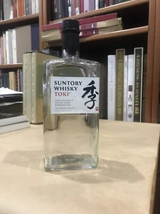 SUNTORY TOKI Japanese Whisky EMPTY Bottle 750ml 日本威士忌 季 空瓶 - Picture 1 of 3