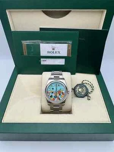 Rolex Oyster Perpetual 116000 36mm Custom Celebration Dial Box Card 126000 style - Picture 1 of 10