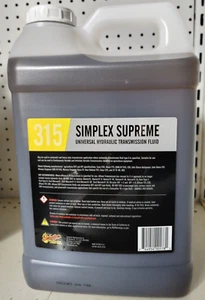 Schaeffers 315 Simplex Supreme Tractor Hydraulic Fluid, 2.5 Gallons Universal - Picture 1 of 1