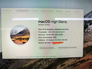 Apple iMac 21,5" 2010 - Foto 1 di 5
