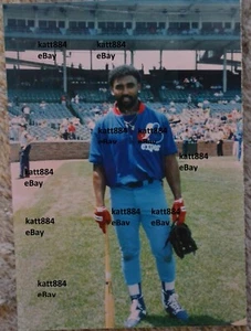 IVAN CALDERON MONTREAL EXPOS 5 X 8 PHOTO GEORGE BRACE - Bild 1 von 1