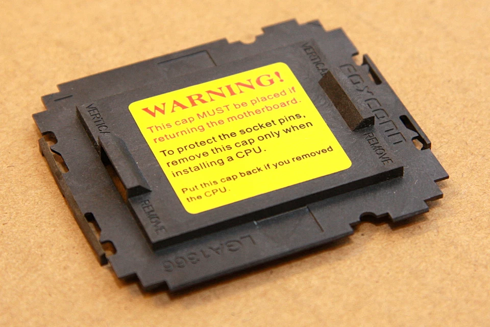 FOXCONN INTEL LGA1366 CPU Socket Protector Cover - Image 1 of 1