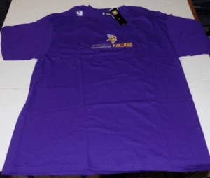 MINNESOTA VIKINGS MENS SIZE XL LICENSED SHORT SLEEVED T-SHIRT -PURPLE- NWT - Picture 1 of 2