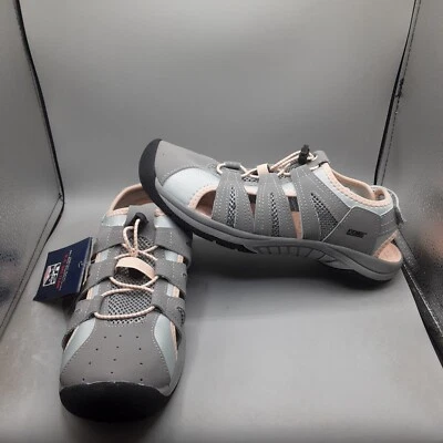 Khombu Cacey Sport Sandals Women's 10M Grey Water Shoes A94 - Image 1 of 4