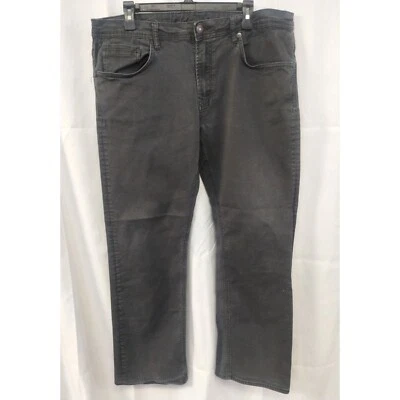 Pantalones/jeans/delgados rectos grises Buffalo David Bitton para hombre talla 38x32 SKU 3022 Foto 1 de 4