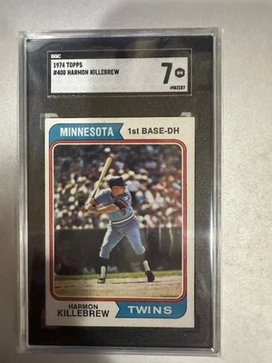 1974 TOPPS HARMON KILLEBREW #400   GRADED SGC 7 - Image 1 of 2