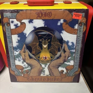 Dio Sacred Heart First Press Vinyl Lp in shrink Hard Rock Metal Ozzy Motörhead - Picture 1 of 6