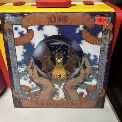 Dio Sacred Heart First Press Vinyl Lp in shrink Hard Rock Metal Ozzy Motörhead - Image 1 of 4