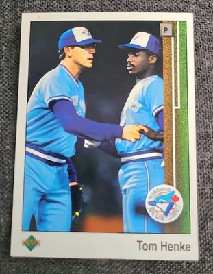 TOM HENKE - 1989 Upper Deck 264  **NM/MT**  FREE SHIP & RETURN! - Image 1 of 2