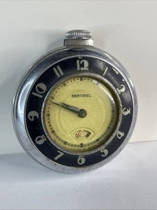 Vintage Sentinel By Ingraham USA Mechanical Pocket Watch For Repair - Picture 1 of 5