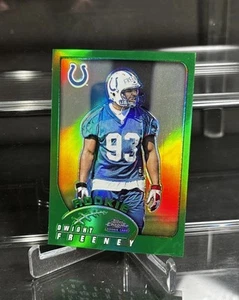 2002 Topps Chrome Dwight Freeney Refractor RC STUNNING! CENTERED! NFL HOF Rookie - Picture 1 of 5