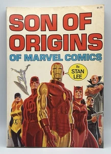Son Of Origins Of Marvel Comics - Vintage 1st Printing TPB By Stan Lee (1975) - Picture 1 of 16