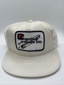 Parche y malla para sombrero de camionero Cardinal Metals Inc de colección - Imagen 1 de 9