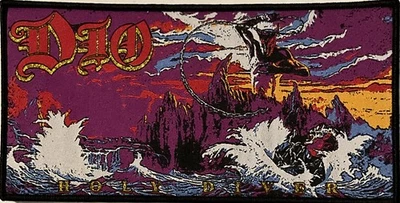 Dio - Holy Diver Patch 4” X 8” Large Strip Patch [Heavy Metal] - Image 1 of 2