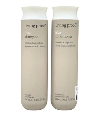 Living Proof No Frizz Shampoo & Conditioner 8 Oz Duo Set New - Full Size - Image 1 of 2