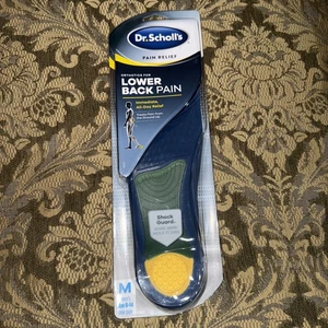 DR SCHOLLS LOWER BACK PAIN RELIEF ORTHOTICS INSOLES TRIM TO FIT MENS SZ 8-14 NEW - Picture 1 of 6