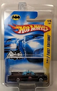 2007 Hot Wheels First Editions TV Batmobile Batman Vintage Mattel 1966 TV Series - Picture 1 of 10