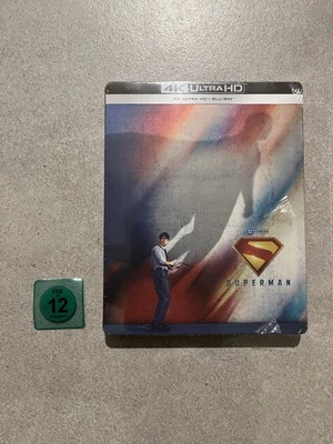 Superman 4K UHD Blu Ray Steelbook Neuverfilmung Reboot NEU/OVP Cover Clark - Bild 1 von 3