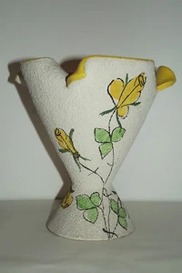 03B28 ANCIEN VASE VINTAGE DESIGN 1960 1970 SIGNE MURIEL CHRISTIAN VALLAURIS ???  - Bild 1 von 9