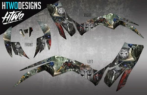 QUADZILLA 450 SPORT GRAPHIC KIT STICKERS DECALS QUAD GRAPHICS DECAL ATV GRAPHICS - Picture 1 of 2