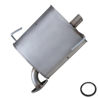 Silenciador de escape trasero de acero inoxidable para Subaru Forester 2014-2016 2,5 L Foto 1 de 4