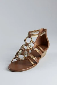 LUCKY BRAND Naraa Woven Demi-Wedge Sandals New 8.5 M - Picture 1 of 6