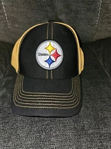 Nfl Pittsburgh Steelers Mens Adjustable Hat Cap - Picture 1 of 2