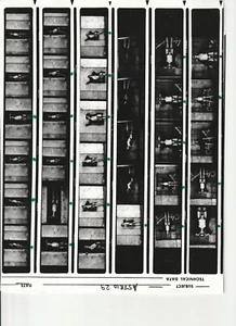 PHOTO argentique nu femme nue PLANCHE CONTACT NOIR ET BLANC circa 1980 - Picture 1 of 2