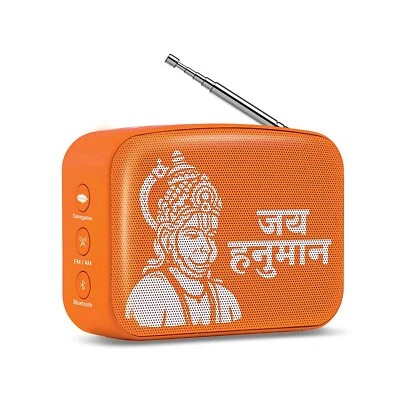 Saregama Carvaan Mini Hanuman - Music Player with Bluetooth/FM/AM/AUX (Devo